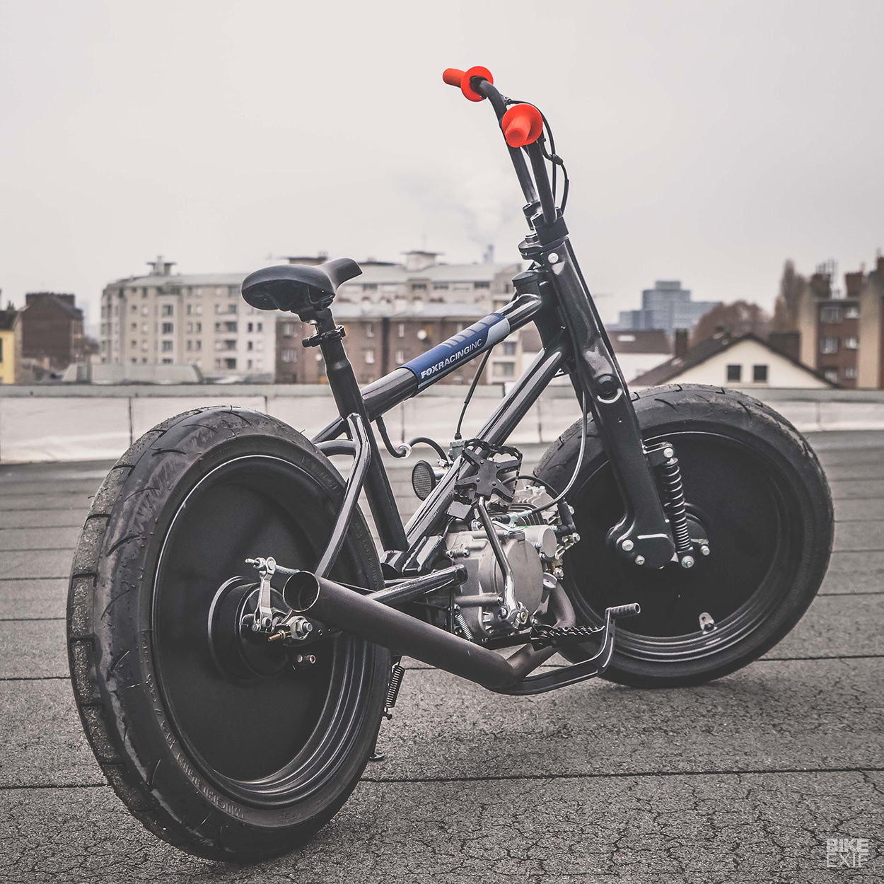 新車 mon old bmx カスタム済 すぐ乗れます SCREAMINWHEELS - ⚡️SCREAMIN'WHEELS OLD BMX in BLUE