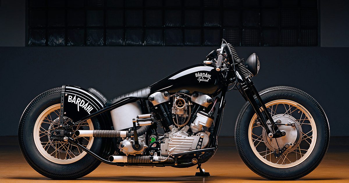 Bardahl Special: A '48 Harley bobber from Switzerland | Bike EXIF