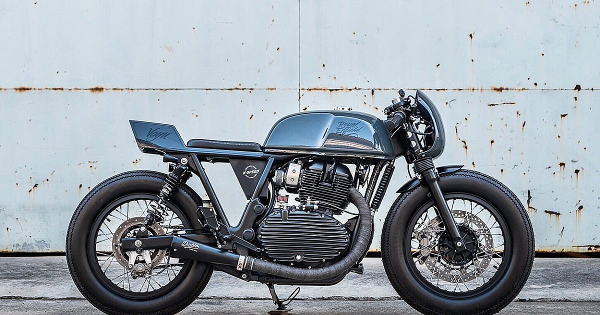 K-Speed ロイヤルエンフィールド GT650 / インターセプター650 K-Speed tears into the Royal Enfield Continental GT | Bike EXIF