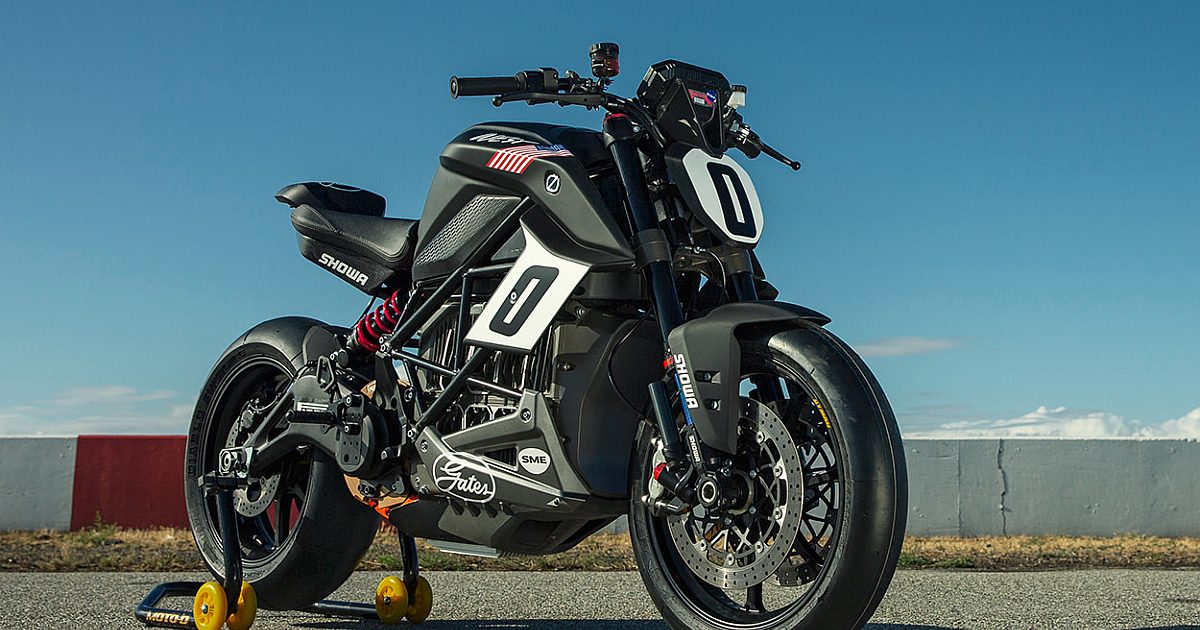 Racing To The Clouds: The Pikes Peak Zero SR/F | Bike EXIF