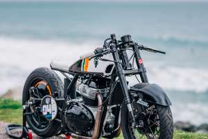 Royal Enfield Continental GT drag bike by Sinroja