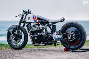 Royal Enfield Continental GT drag bike by Sinroja