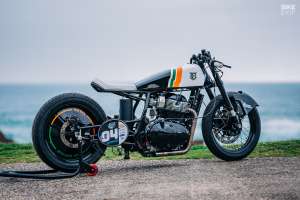 Royal Enfield Continental GT drag bike by Sinroja