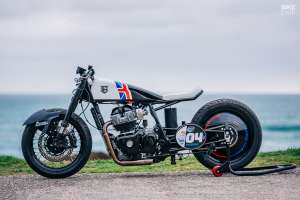Royal Enfield Continental GT drag bike by Sinroja