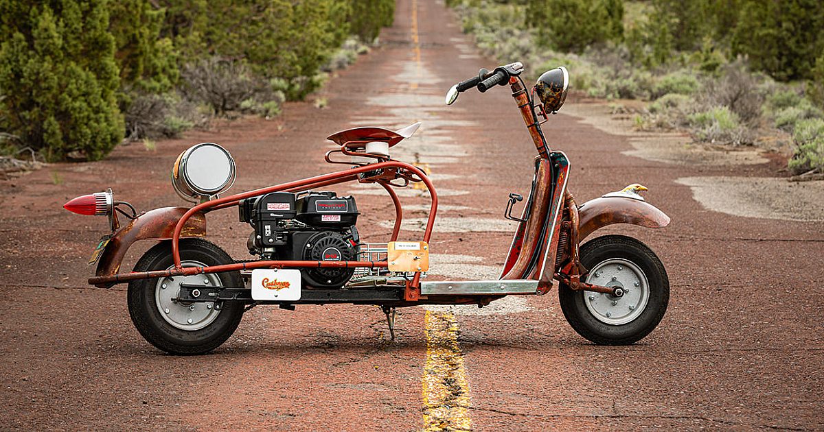 Pocket Patina: Colby Thompson and his Cushman Scooters | Bike EXIF