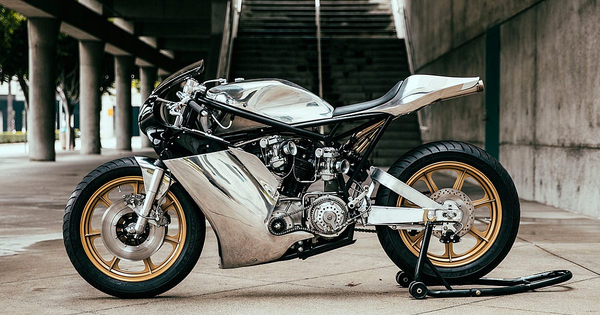 Hazan Motorworks Unveils Sporty Knucklehead