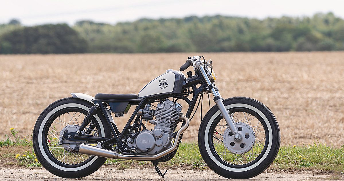 ゆう JAPAN VINTAGE Yamaha SR400 Ode to Japan: A Yamaha SR400 bobber Made in England | Bike EXIF