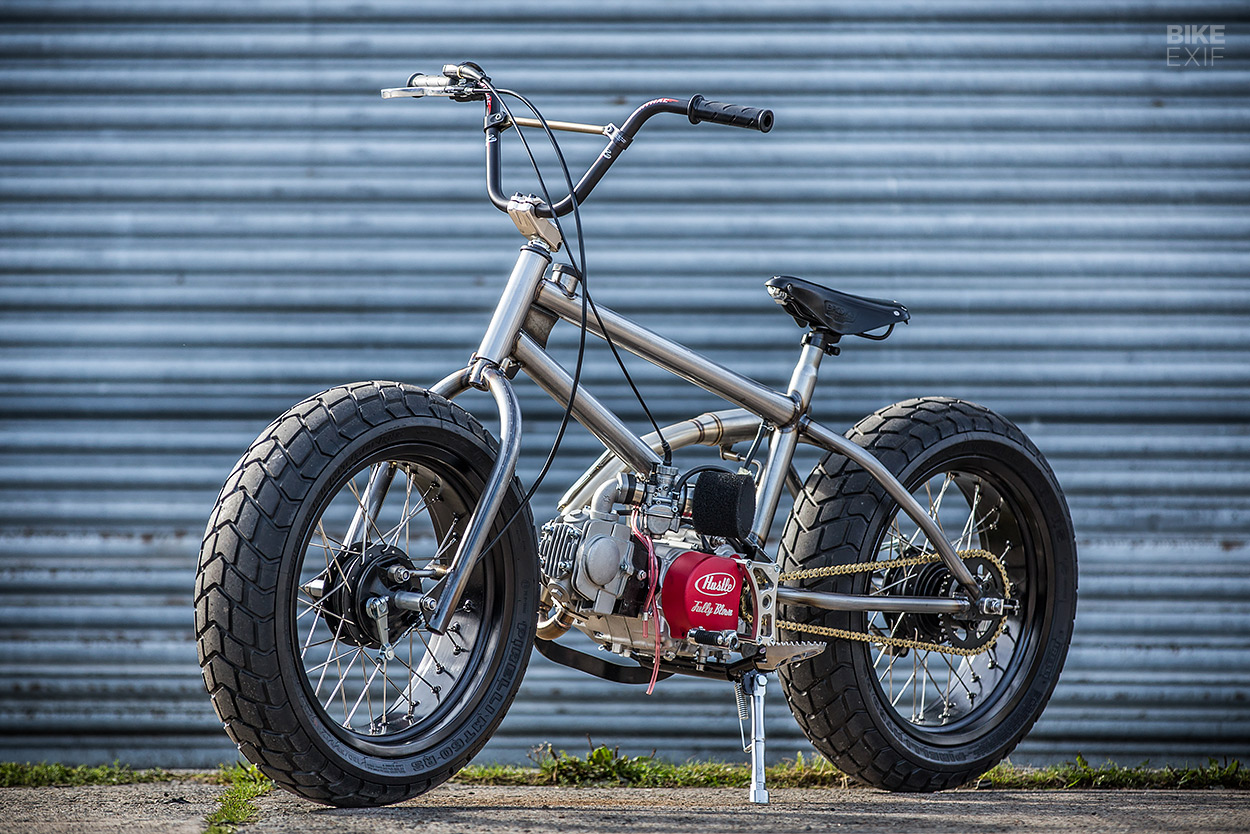 Fat Tracker: Down & Out's motorized BMX | Bike EXIF Fat Tracker: Down & Out's motorized BMX | Bike EXIF