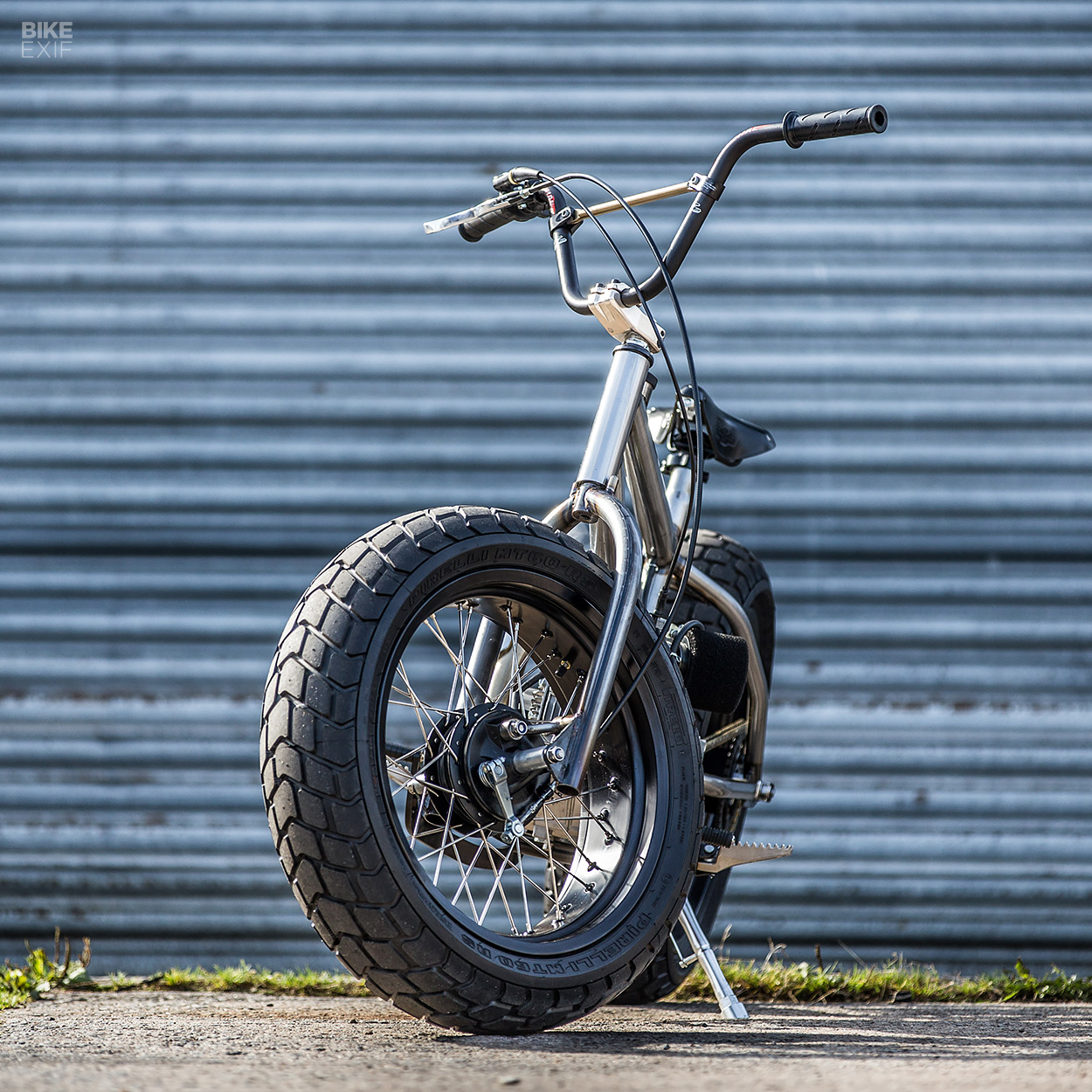 Fat Tracker: Down & Out's motorized BMX | Bike EXIF Fat Tracker: Down & Out's motorized BMX | Bike EXIF
