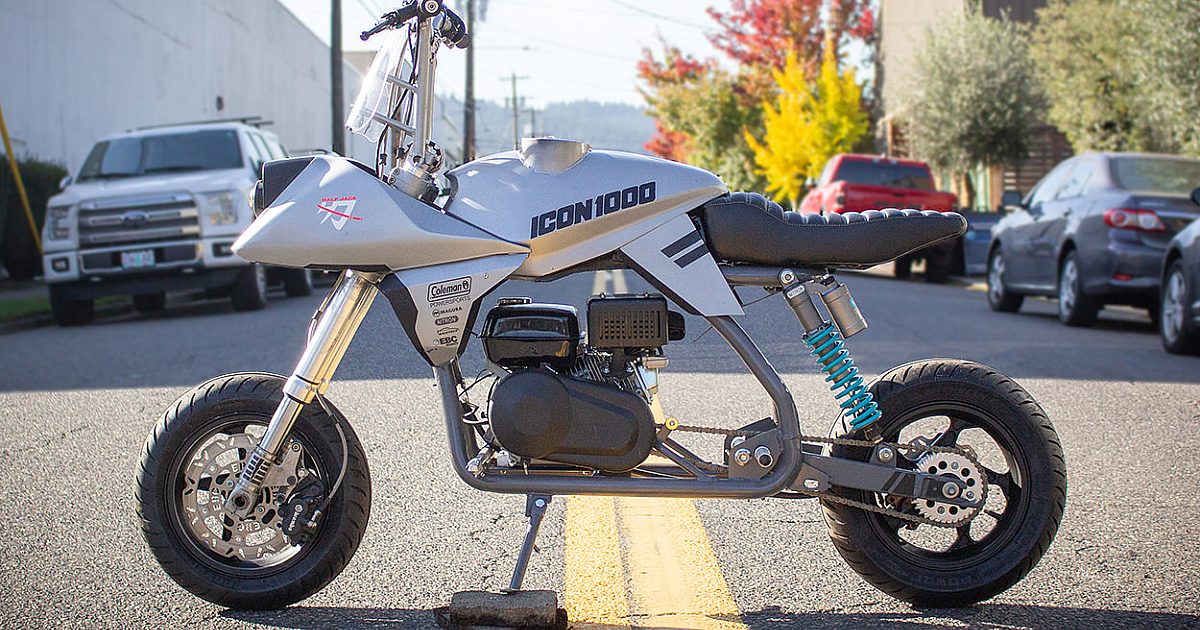 Cheap thrills: Racing custom Coleman mini bikes with Icon | Bike EXIF Cheap thrills: Racing custom Coleman mini bikes with Icon | Bike EXIF