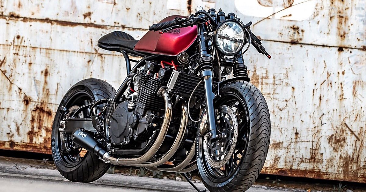 Heavy Hitter: K-Speed scales up with an XJR 1300 café racer | Bike…