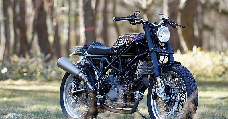 1/64 Ducati カスタムバイク精密塗装完成 Liberty Walk仕様 THE FRANKENSTEIN DUCATI: Hypermotard 996 by Balamutti. - Pipeburn