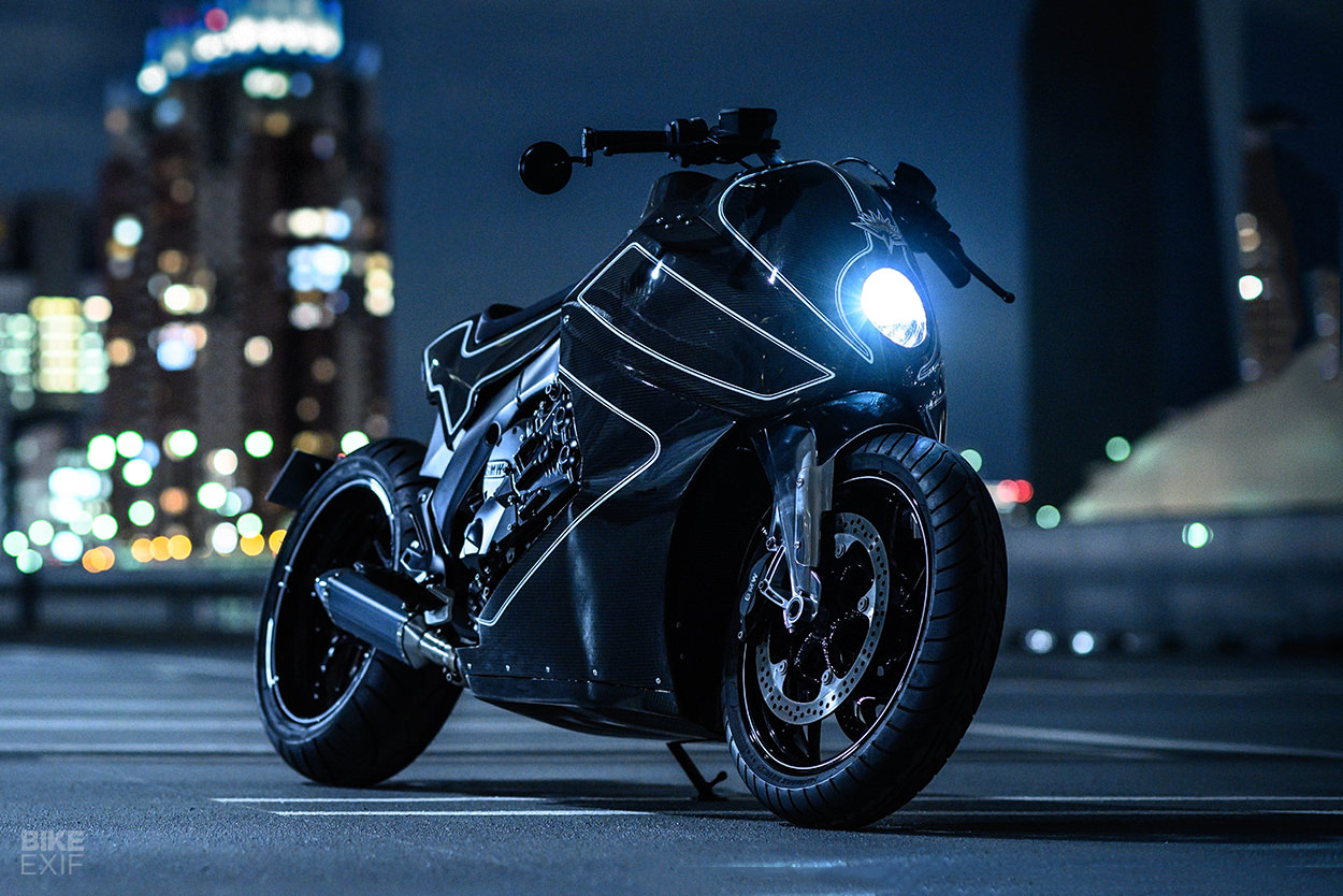 Holy smoke! A radical BMW K1600 B from CW Zon | Bike EXIF