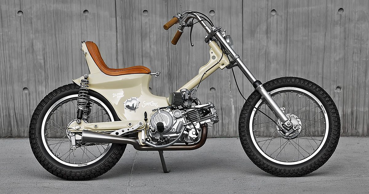 Laid Back: Proof that you can turn a Cub into a chopper | Bike EXIF