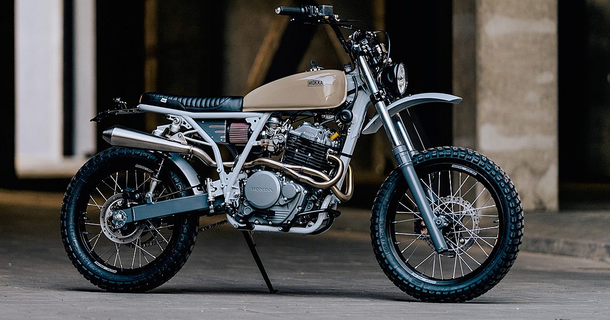 Desert Fox: A Honda XR650 scrambler from Hungary | Bike EXIF