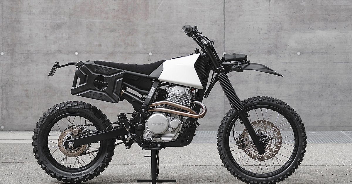 Vagabund V13: The Honda NX 650 meets 3D printing | Bike EXIF