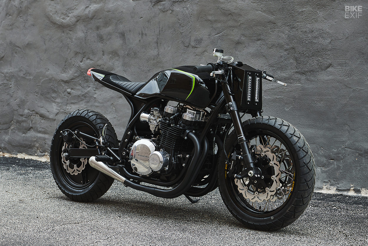 再値下げ【80's PUNK】THE GRASS LIMITED Danger Zone: Federal Moto's Kawasaki GPz1100 | Bike EXIF