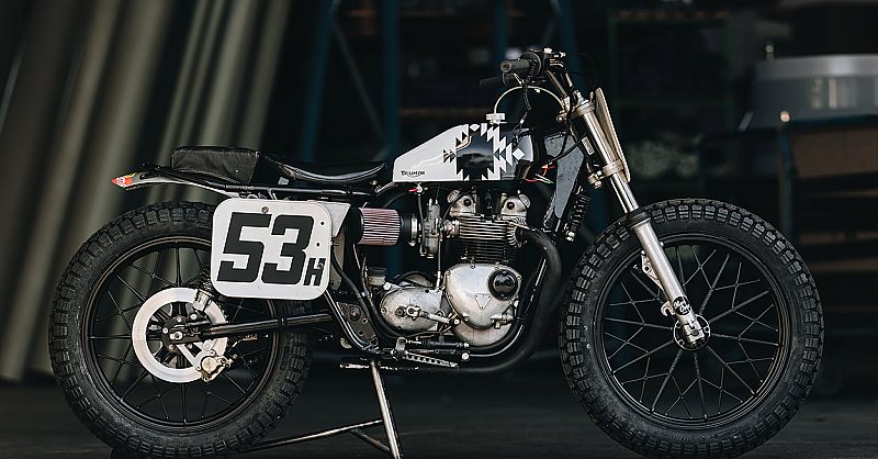 Triumph Trident Flat Tracker