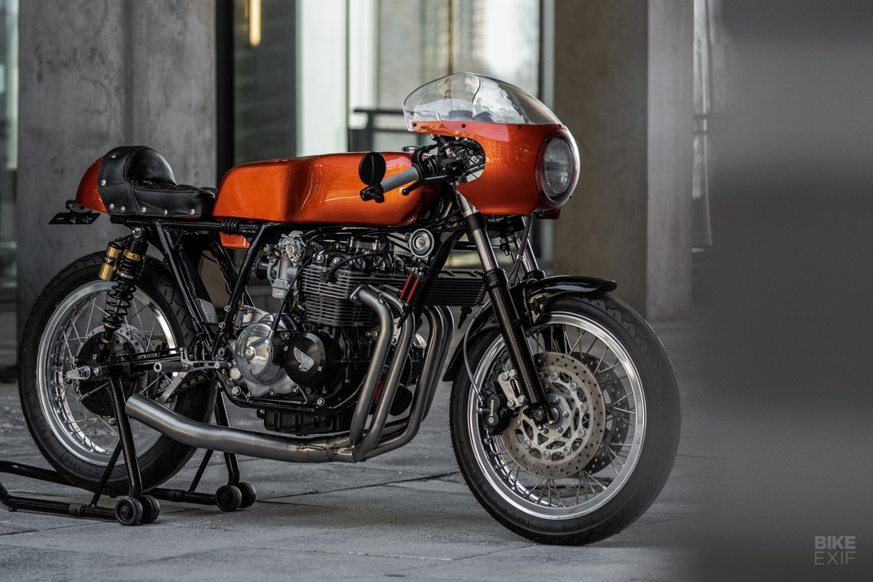 Giant Killer: Honda CB400F 'Raptor' by Ripple Rock Racers