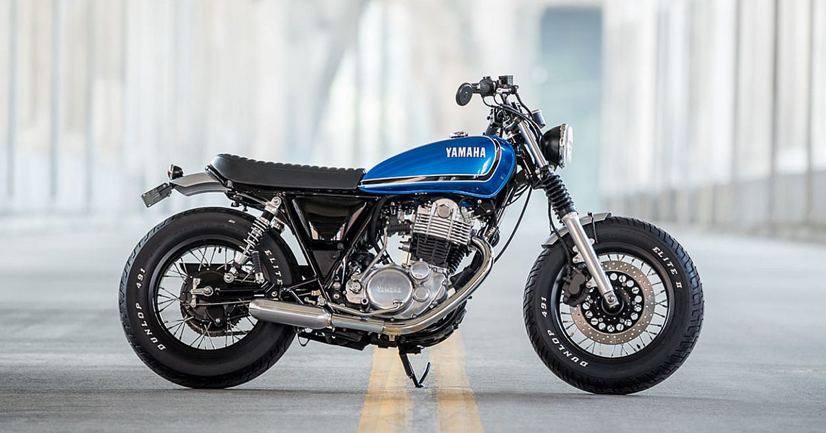 Fat SR: A chunky Yamaha SR400 from Greg Hageman | Bike EXIF