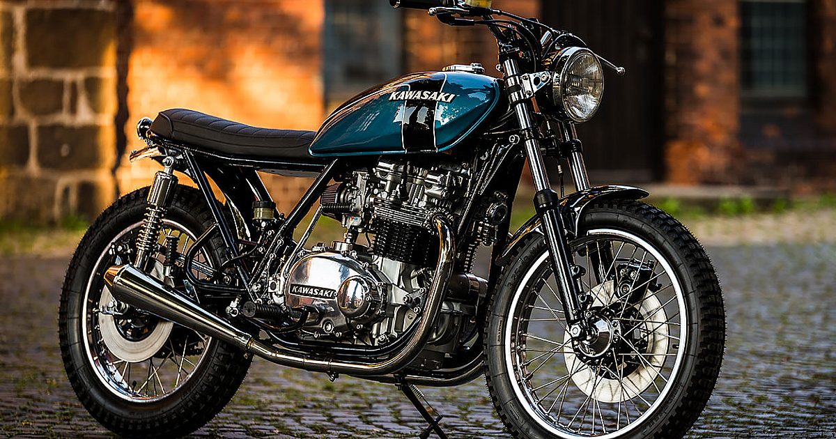 Über Tasteful: HB-Custom's 1977 Kawasaki KZ750 | Bike EXIF