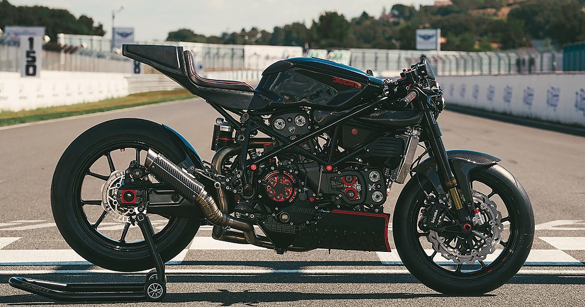 Dark art: A stripped-back Ducati 999 from Freeride Motos | Bike EXIF