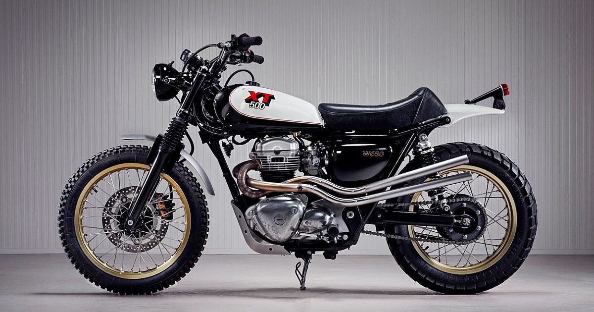 バイク w650 Dutch Treat: A scrambled W650 with a hint of XT500 | Bike EXIF