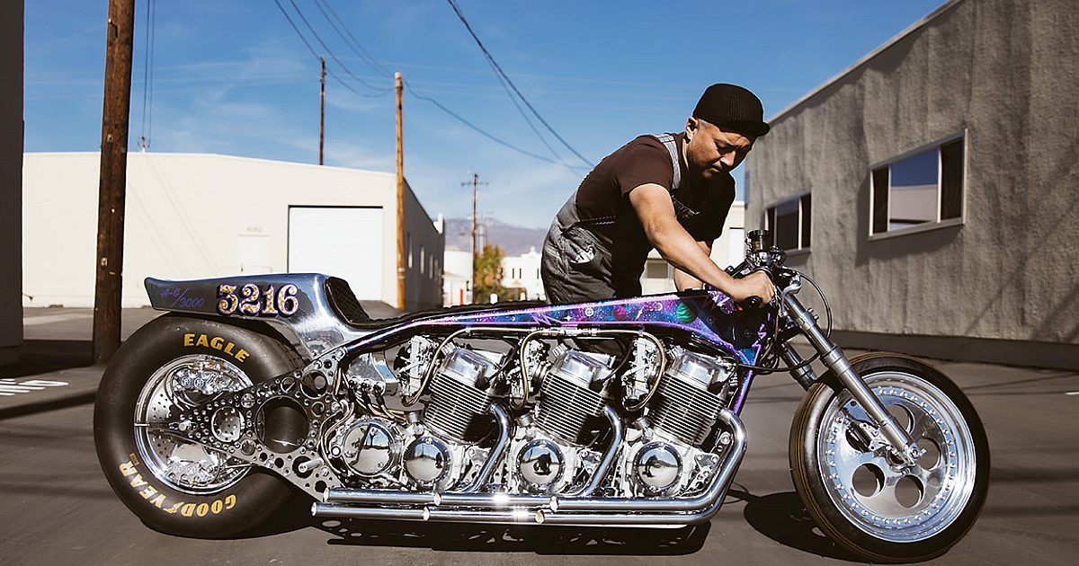 Triple Threat: Kiyo's three-engined land speed racer | Bike EXIF