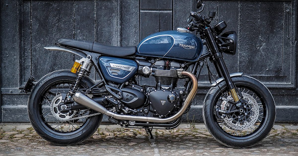 ク*ラ様 TRIUMPH バイク用レザー＆メッシュパンツ The art of speed: The Raisch x Ram Katzir Triumph | Bike EXIF