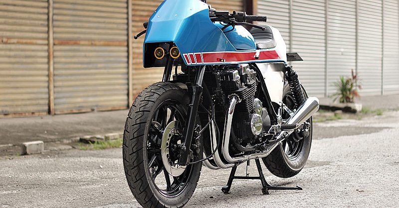 Civilian cool: A CBX750 police bike from FNG Works | Bike EXIF