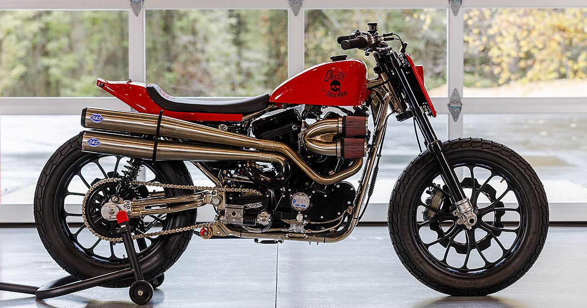 Harley-Davidson Sportster タンク 赤 1994-2003 Harley-Davidson OEM Sportster xl883/xl1200 Peanut