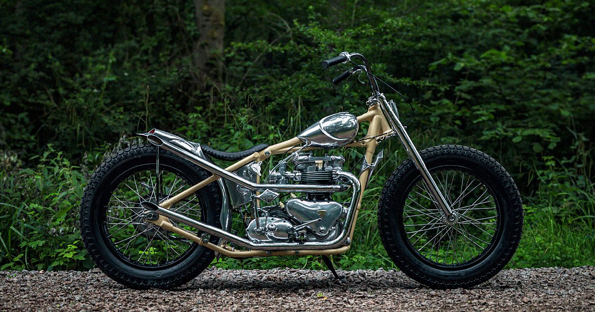 Enter Sandman: Robbie Palmer's 1954 Triumph chopper | Bike EXIF