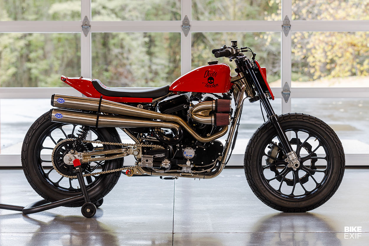 100ci of madness: The S&S Death Tracker Sportster | Bike EXIF