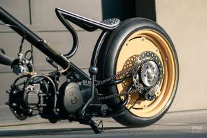 Custom SYM scooter by AFS Custom Bikes