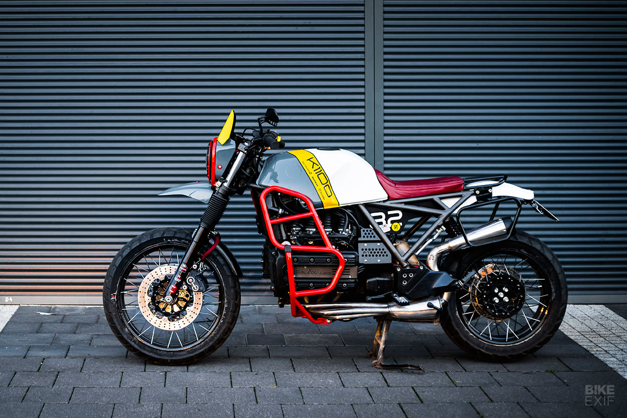 Super trick: Cardsharper's BMW K1100LT scrambler | Bike EXIF