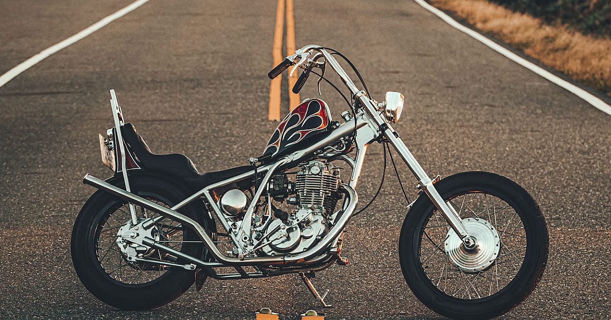 Light Tripper: The Yamaha SR400 as a 1970s chopper | Bike EXIF
