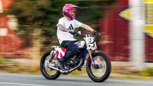 Suzuki TS185 street tracker by SPKS Lab