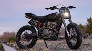Honda XR650L street tracker by JuanVerde