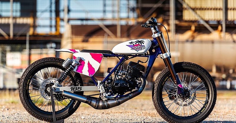 Super Fly: A custom Suzuki TS185 with 90s steeze | Bike EXIF