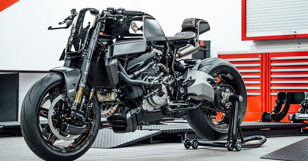 1/64 Ducati カスタムバイク精密塗装完成 Liberty Walk仕様 新車】公道車世界初のカーボンディスク&フロントフォーク！ ドゥカティ