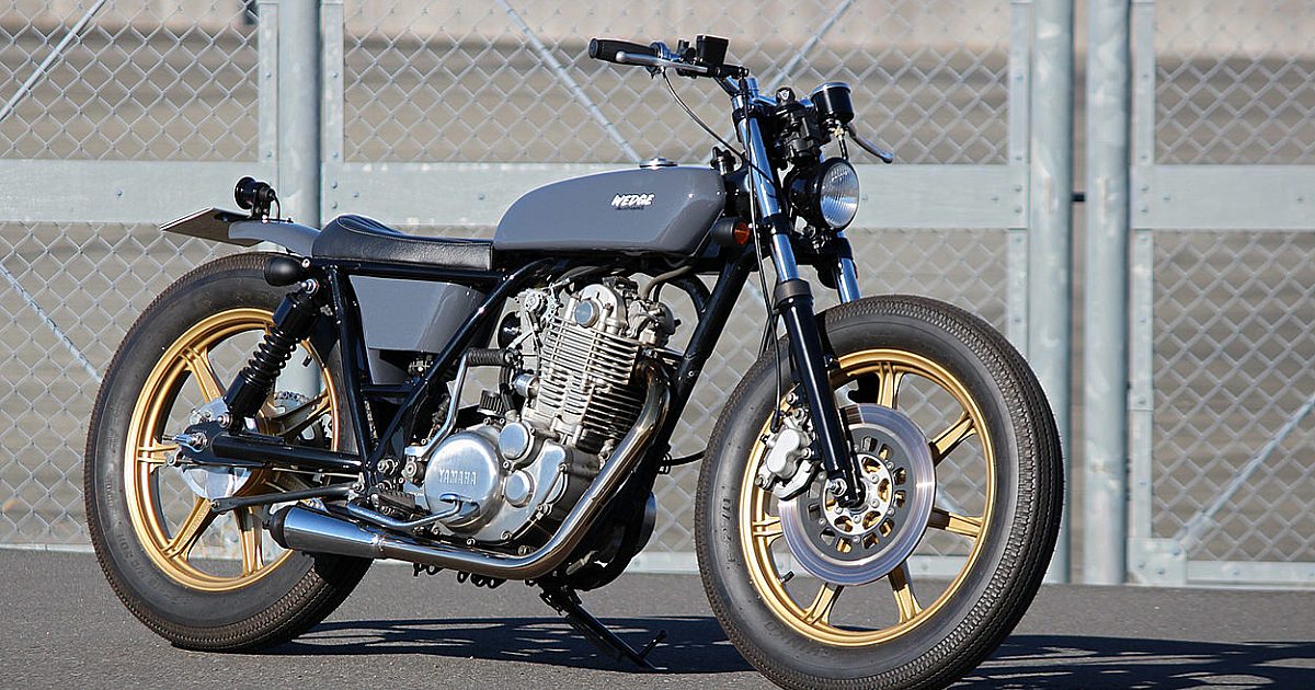 A slice of nice: A custom Yamaha SR400 from Wedge | Bike EXIF