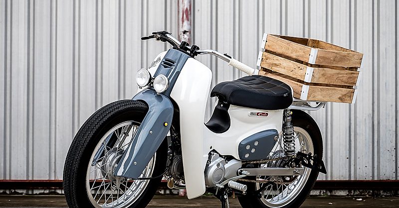 Cargo Cub: A custom Honda Super Cub 110 from K-Speed | Bike EXIF