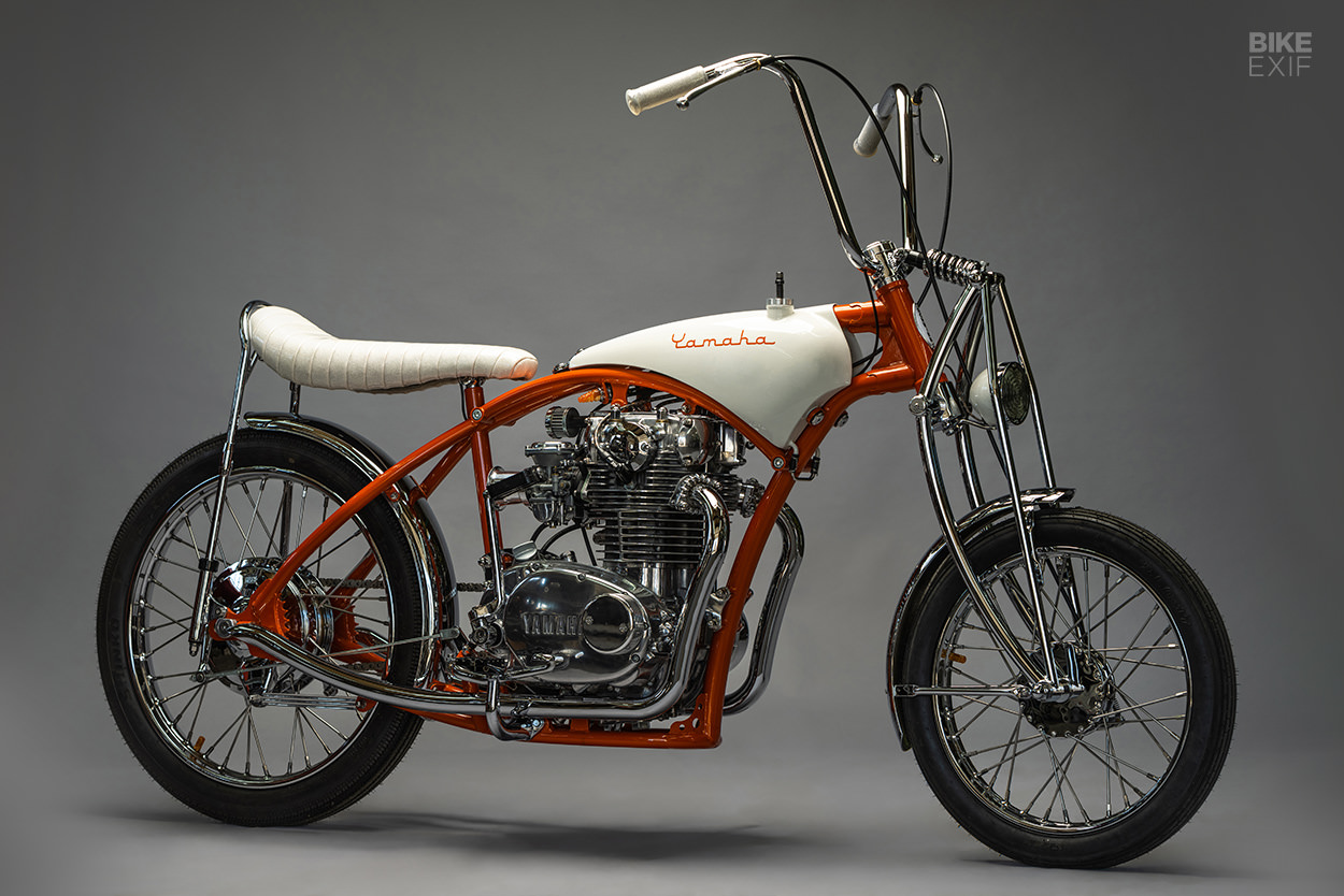 Adult Schwinn: A Stingray-inspired Yamaha XS650 | Bike EXIF Adult Schwinn: A Stingray-inspired Yamaha XS650 | Bike EXIF