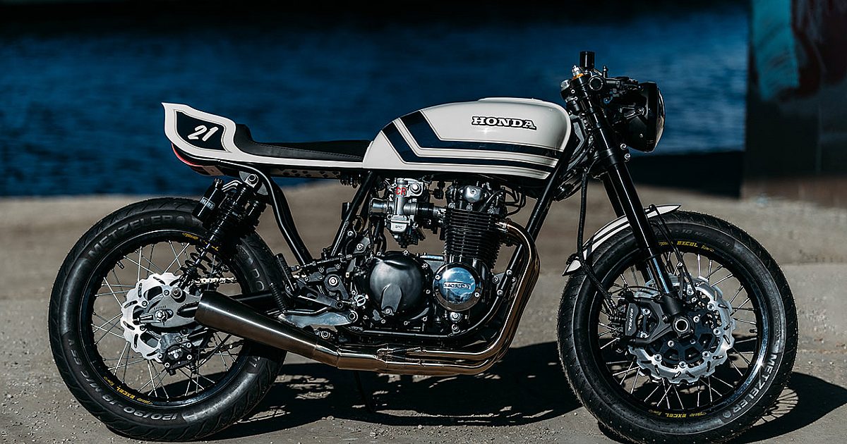 The 'Go Fast': A bored-out Honda CB550 by Federal Moto | Bike EXIF