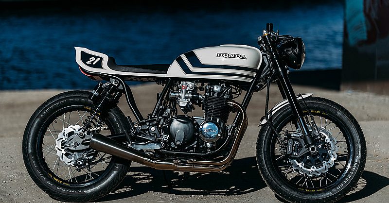 The 'Go Fast': A bored-out Honda CB550 by Federal Moto | Bike EXIF