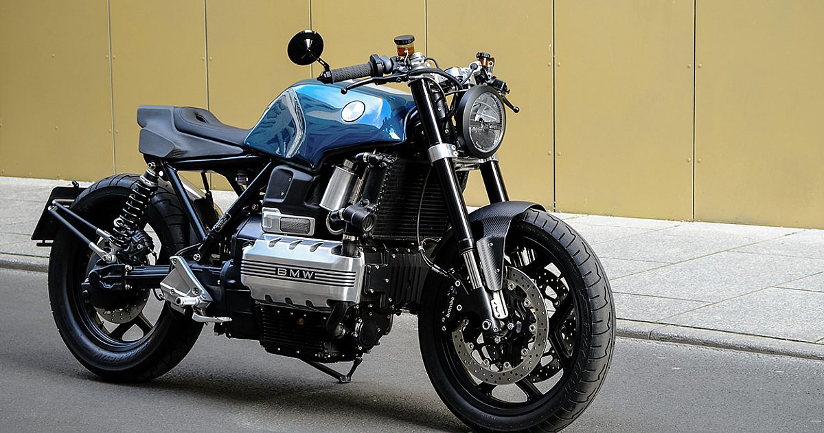 BMW K100 LT バイク Young gun, old metal: A BMW K100 LT from a rising star | Bike EXIF