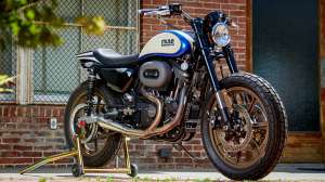 Harley-Davidson Sportster Roadster street tracker by Mule Motorcycles