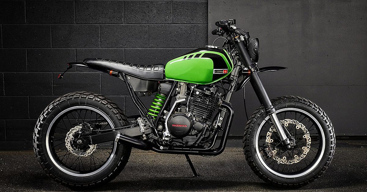 Ctrl Z: Ellaspede rebuild their first Honda XR600 | Bike EXIF