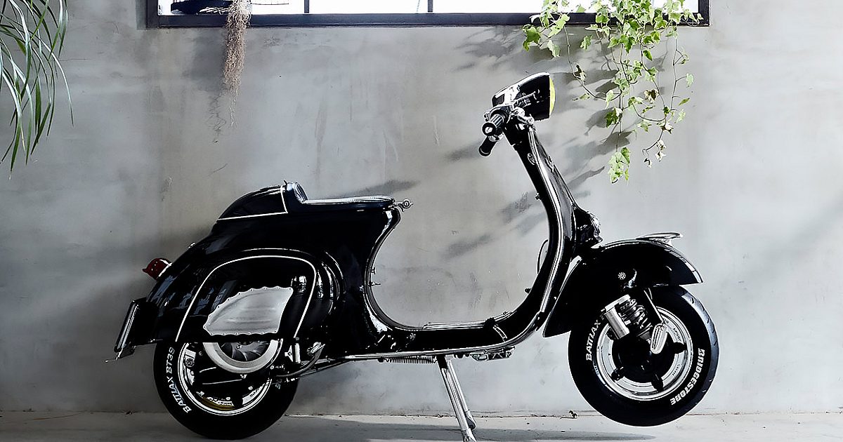 Vespizzatevi! A custom vintage Vespa from 2LOUD | Bike EXIF