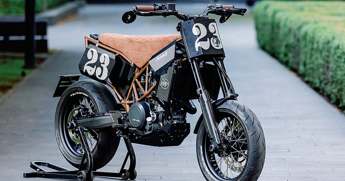 Corner Killer: An AMPed up KTM 690 supermoto | Bike EXIF